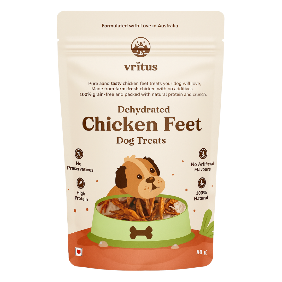 Dehydrated Chicken Feet | 80g
