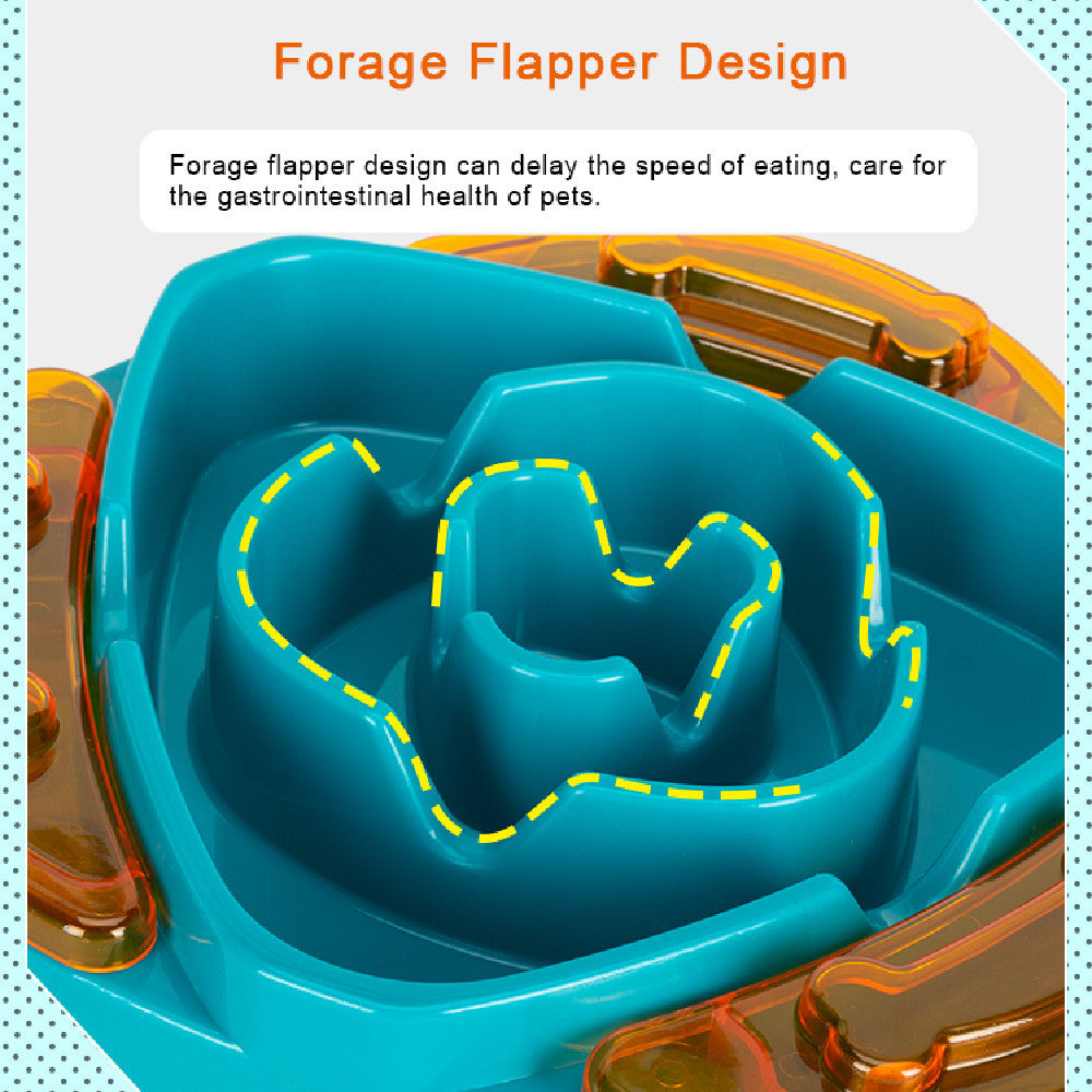 Elevated Maze Pet Slow Food Dispenser