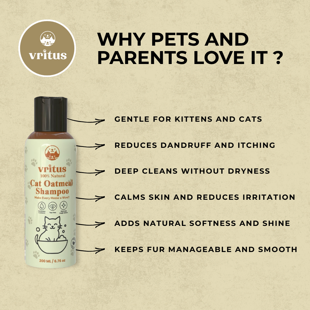Cat Oatmeal Shampoo
