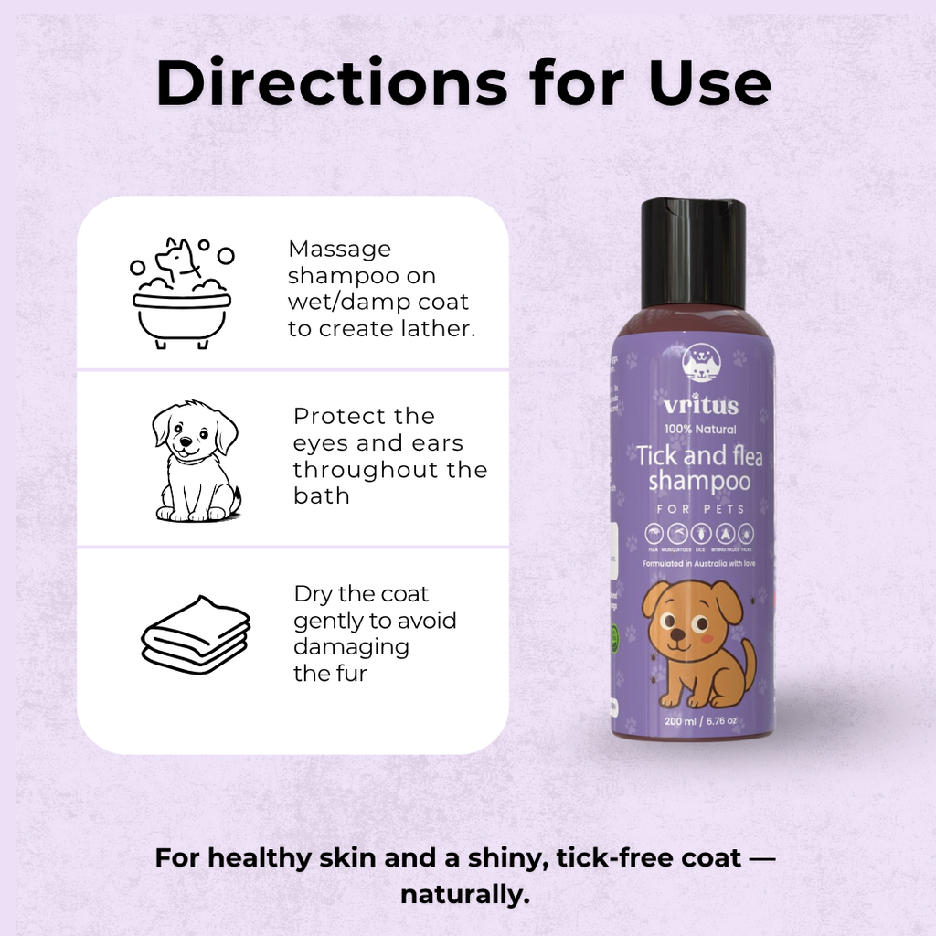 Tick and Flea Spray + Shampoo (Combo)