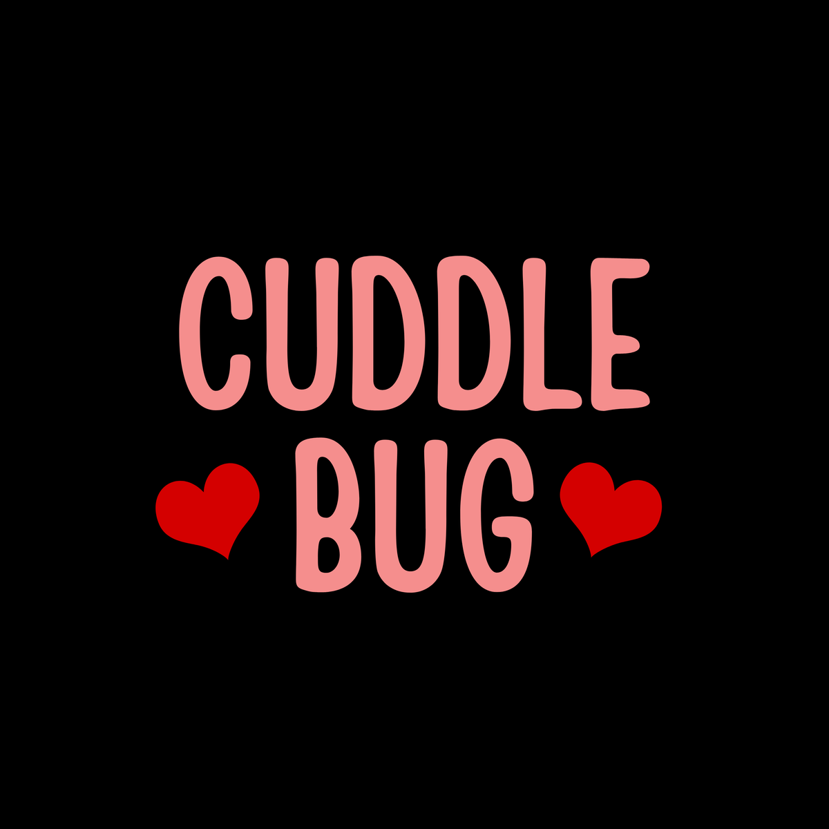 Vritus Cuddle Bug Tshirt - Black