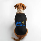 Vritus Stay pawsitive Tshirt - Black