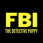 Vritus The detective puppy  tshirt - Black
