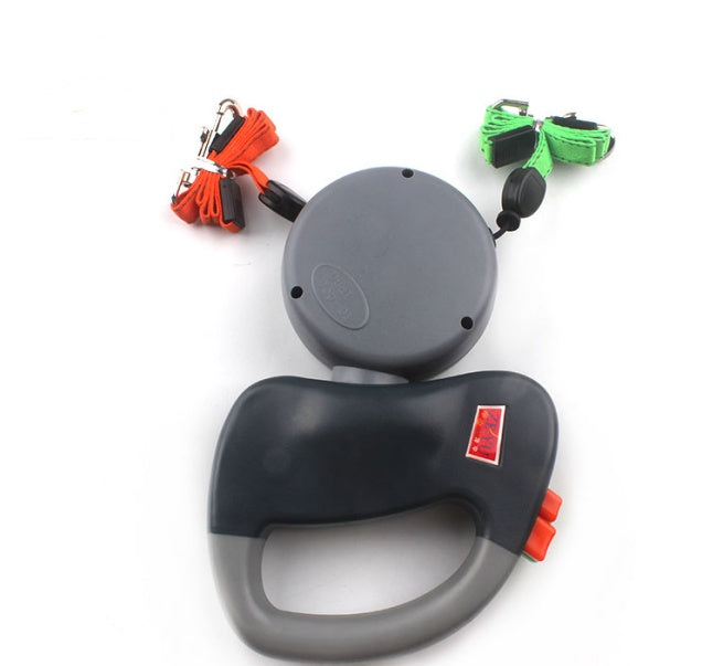 Dual Retractable Dog Leash