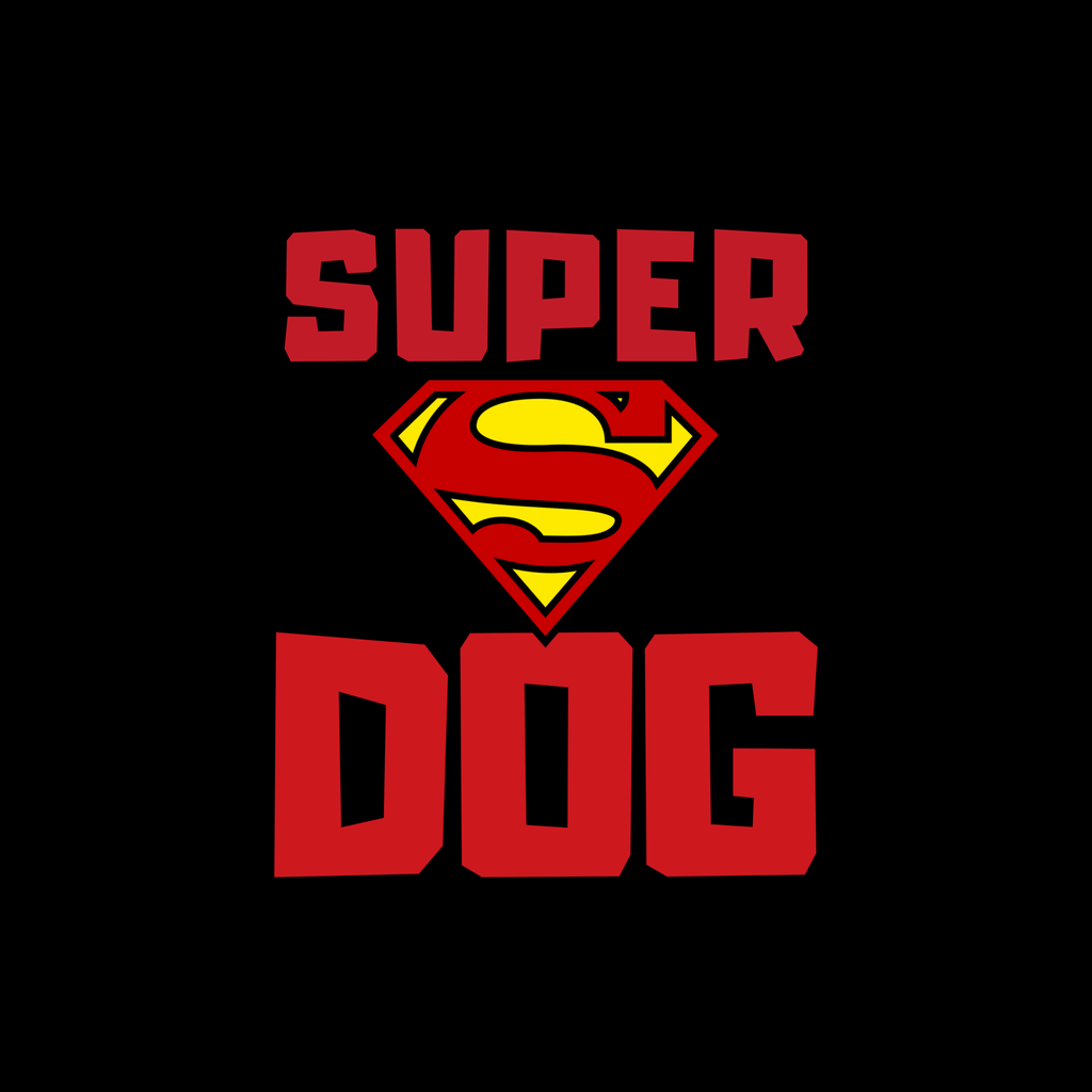Vritus Super Dog  Tshirt - Black