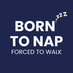 Vritus BORN TO NAP Tshirt - Blue