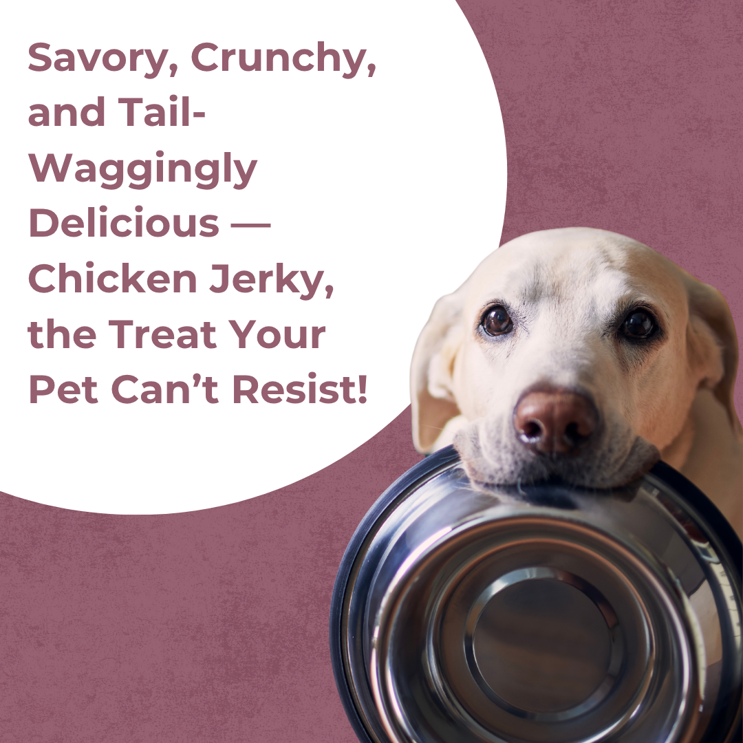 Chicken Jerky | Strawberry Flavour