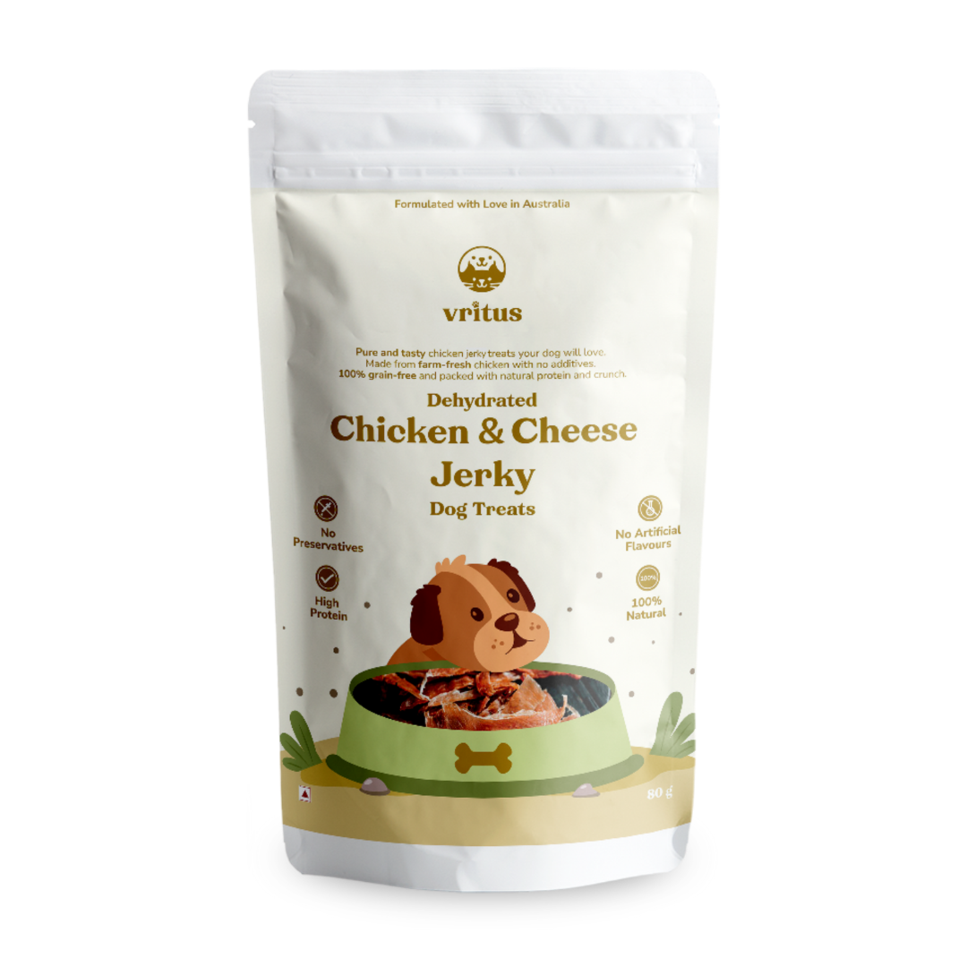 Chicken & Cheese Jerky | 80G