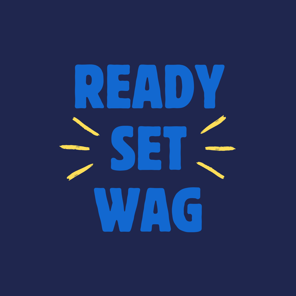 Vritus Ready Set Wag Tshirt - Blue