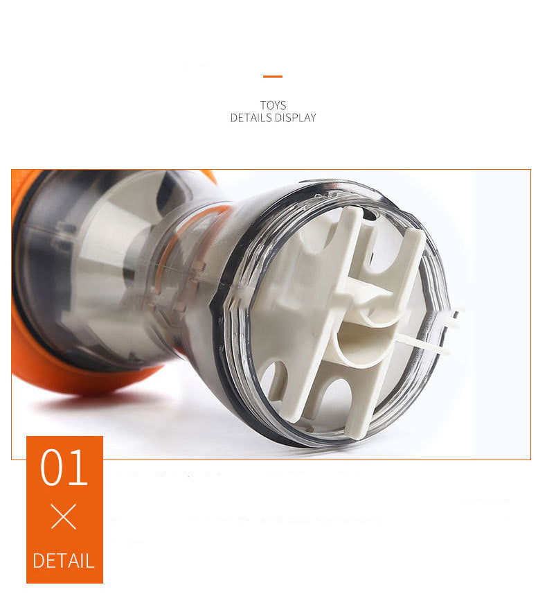 Bite-Resistant Food Dispensing Toy for Dogs & Cats