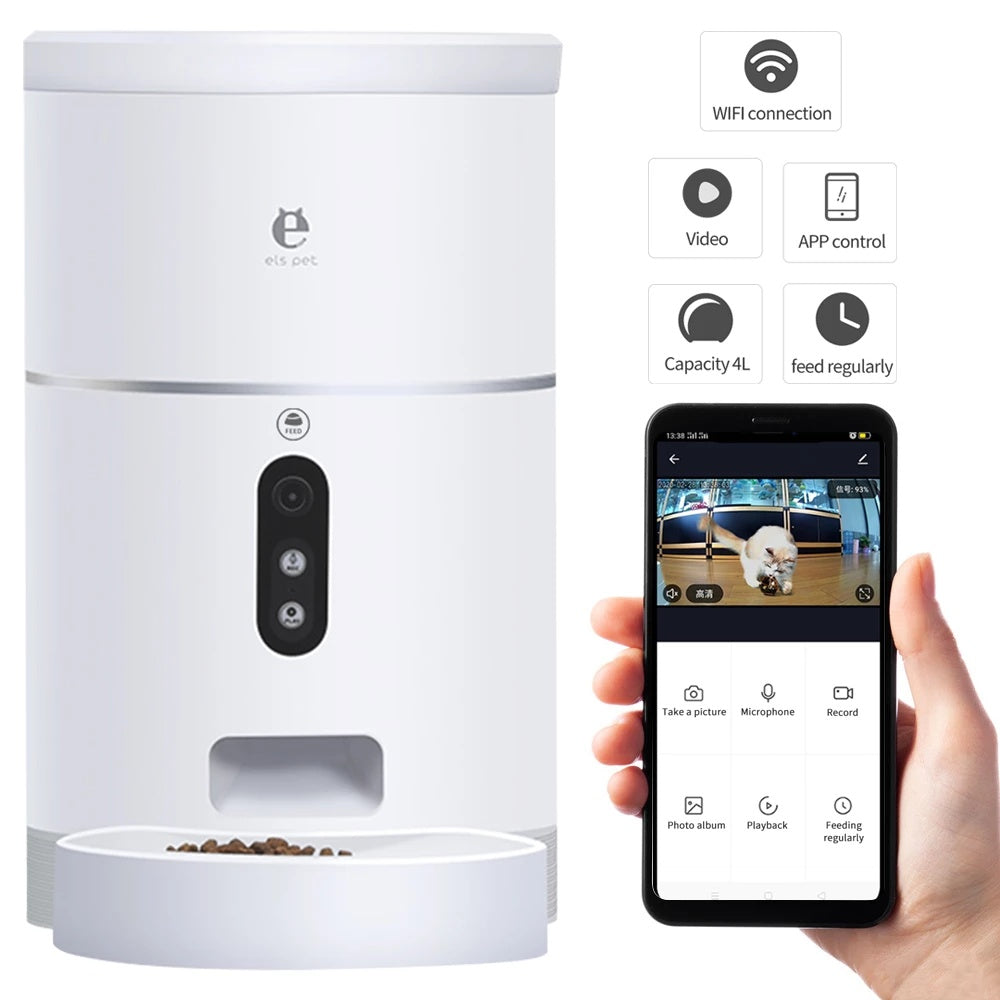 Smart WiFi Automatic Pet Feeder