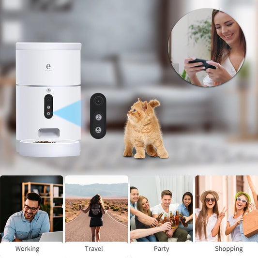 Smart WiFi Automatic Pet Feeder