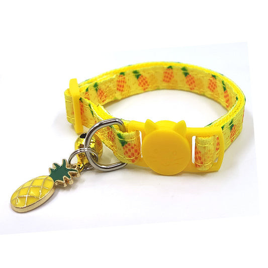 TropiPaw™ Pineapple Charm Collar