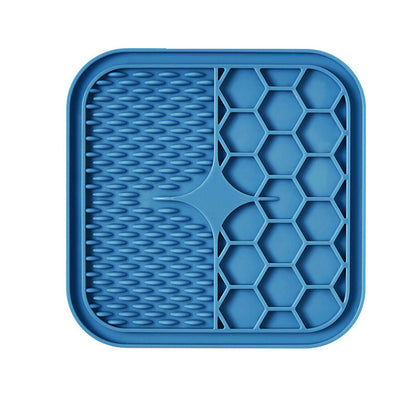 HexGrip Pet Licking Pad Slow Feeder Bowl