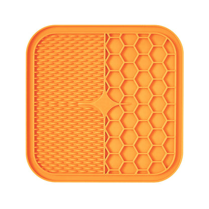 HexGrip Pet Licking Pad Slow Feeder Bowl