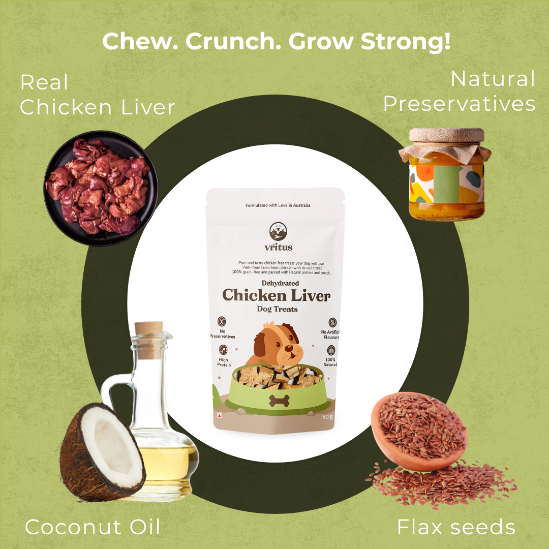 Chicken Heart + Chicken Liver + Chicken Blueberry Jerkey	+ Chicken Cheese Jerkey | Pack of 4