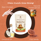 Chicken Feet + Chicken Liver + Chicken Wing |Pack of 3