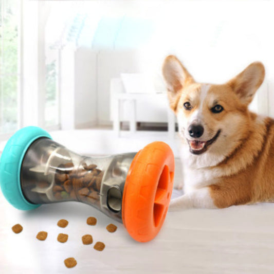 Bite-Resistant Food Dispensing Toy for Dogs & Cats