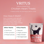 Chicken Heart | Cat Treat | 60g