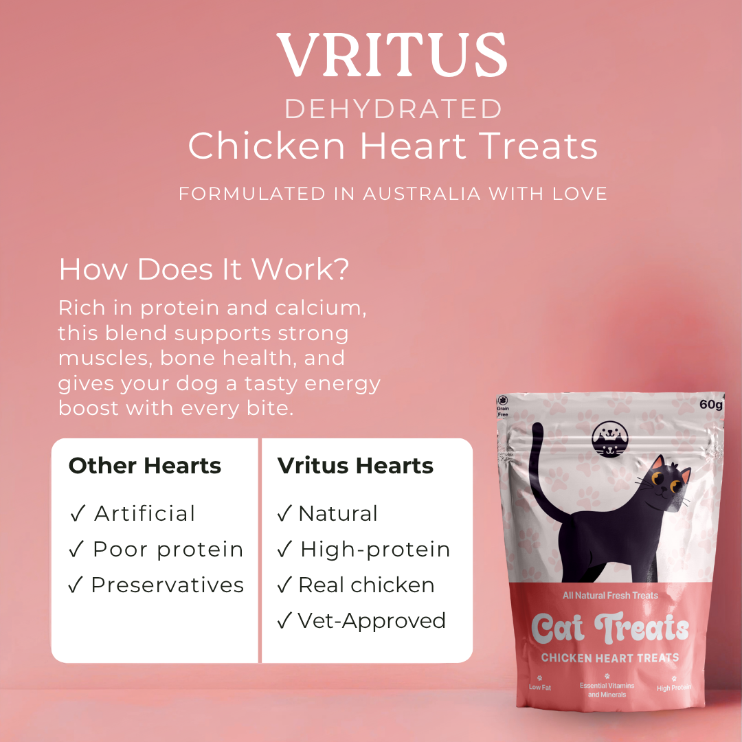 Chicken Heart | Cat Treat | 60g