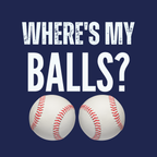 Vritus Where's my Balls  Tshirt - Blue