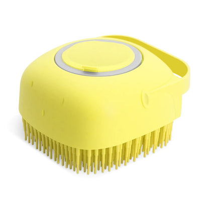 2-in-1 Pet Shampoo Bath Brush