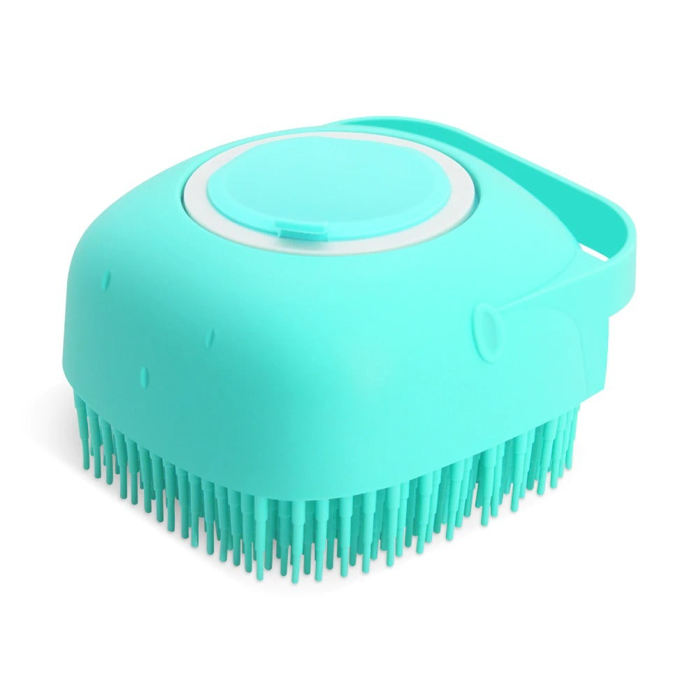 2-in-1 Pet Shampoo Bath Brush