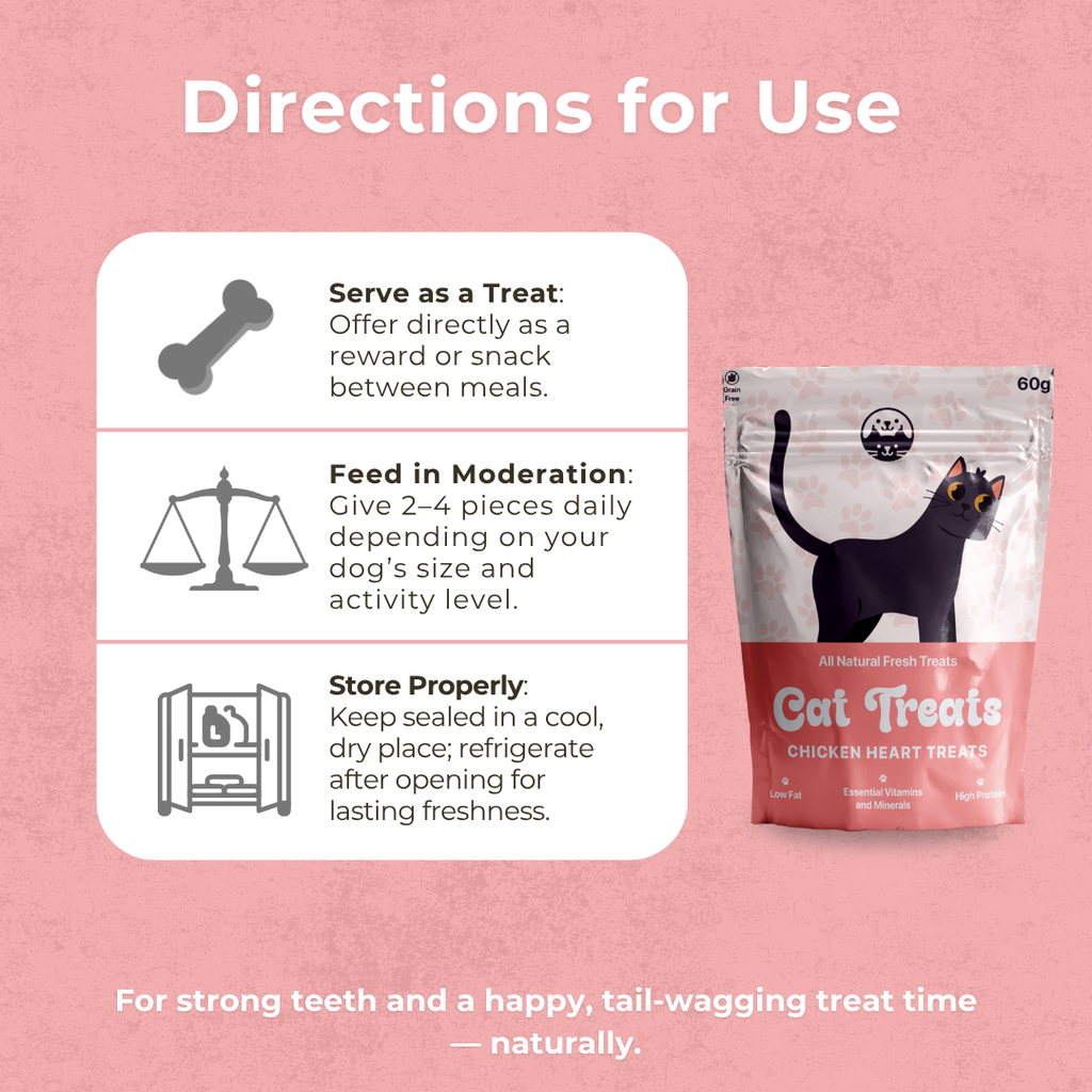 Chicken Heart | Cat Treat | 60g