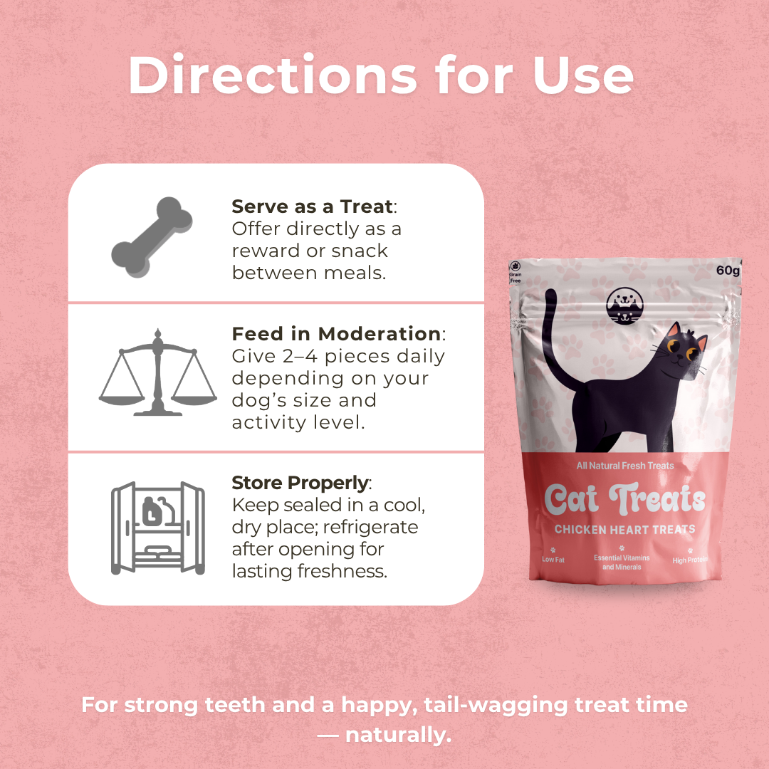 Chicken Heart | Cat Treat | 60g