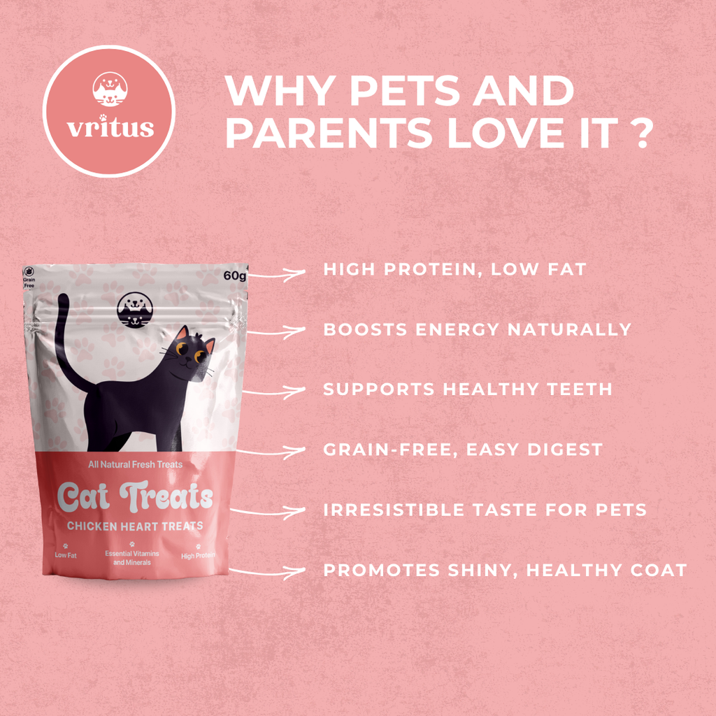 Chicken Heart | Cat Treat | 60g