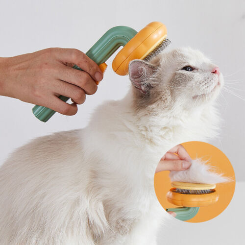 Self-Cleaning Pet Grooming Brush