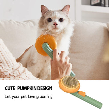 Self-Cleaning Pet Grooming Brush
