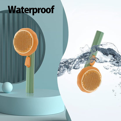 Self-Cleaning Pet Grooming Brush