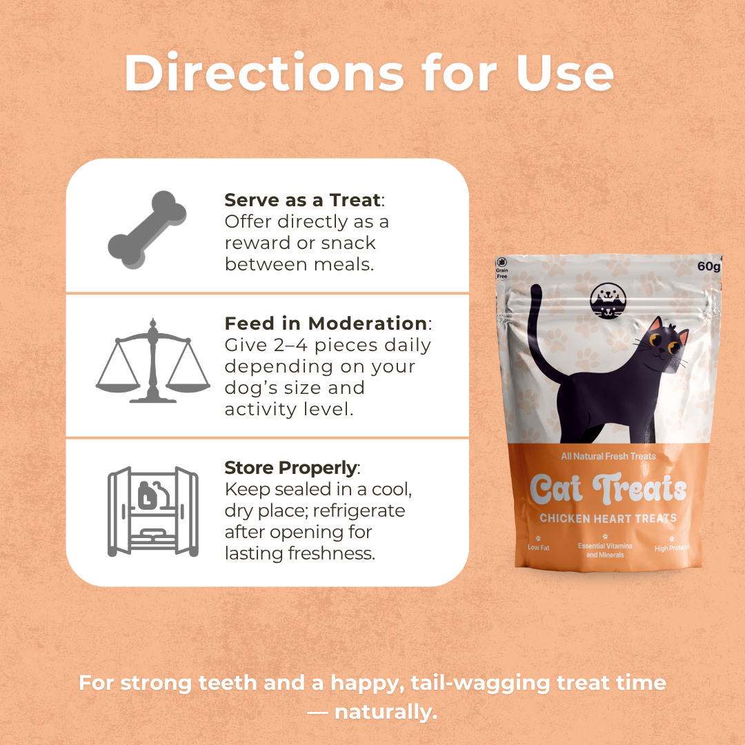 Chicken Heart | Cat Treat | 60g