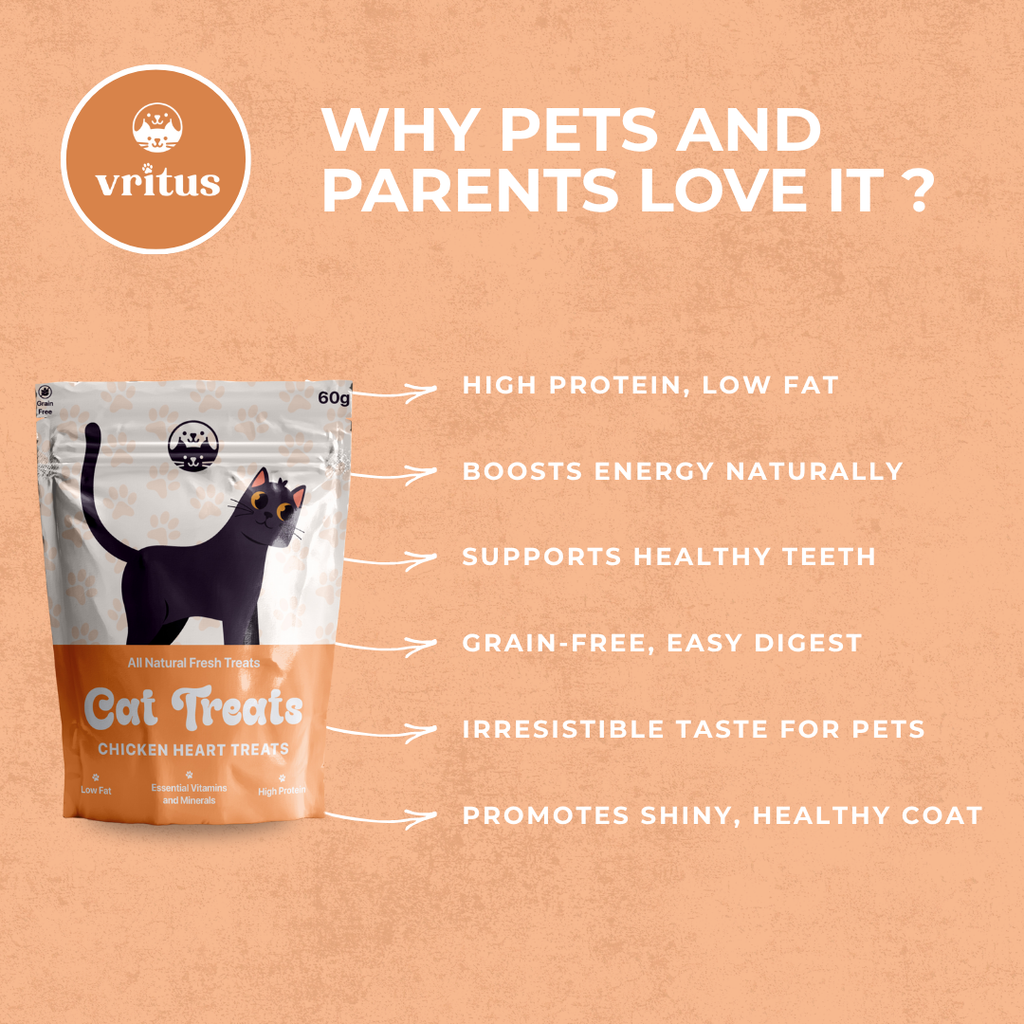 Chicken Heart | Cat Treat | 60g