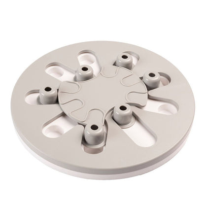 Pet Puzzle Feeder Training Game Plate