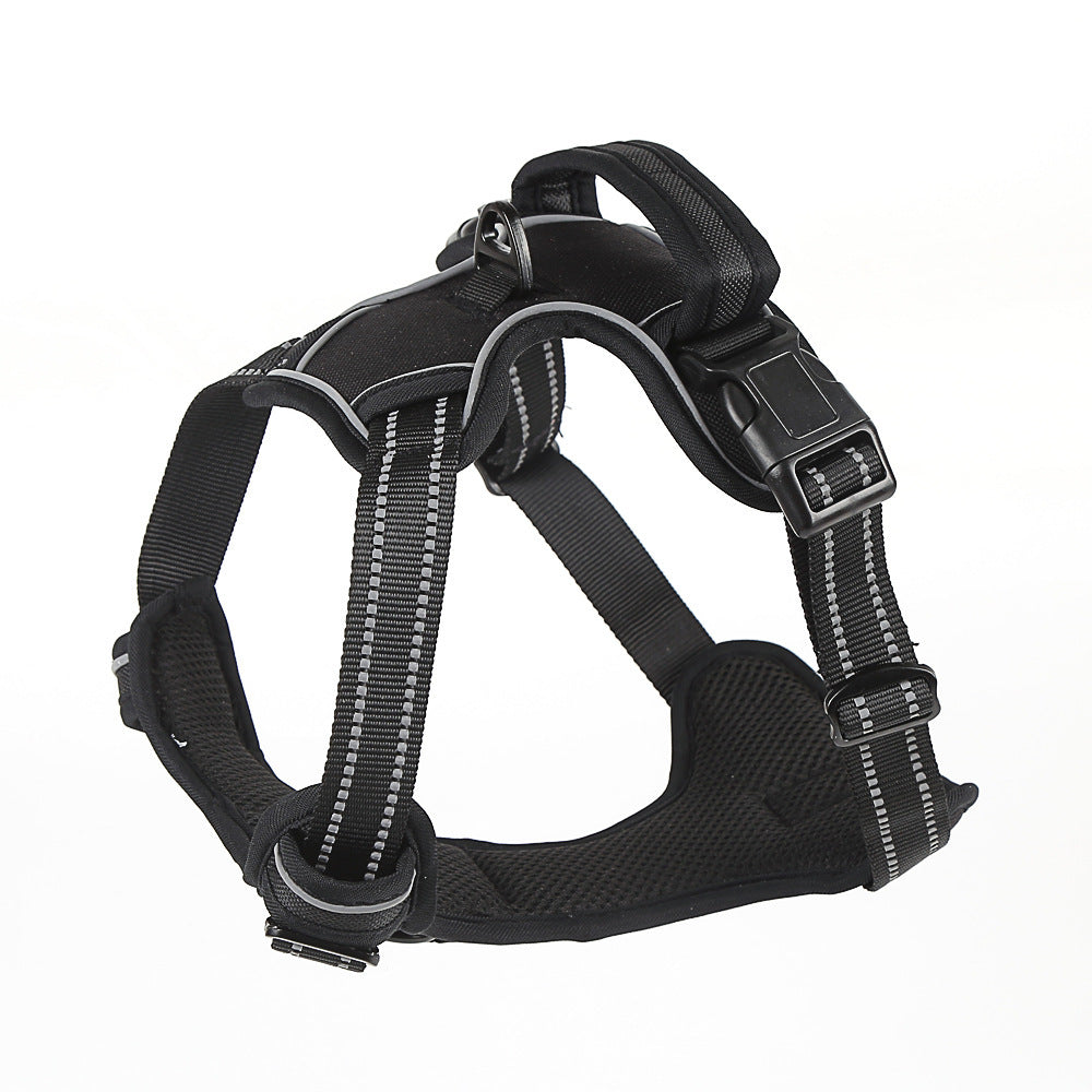 Heavy-Duty Reflective Dog Harness