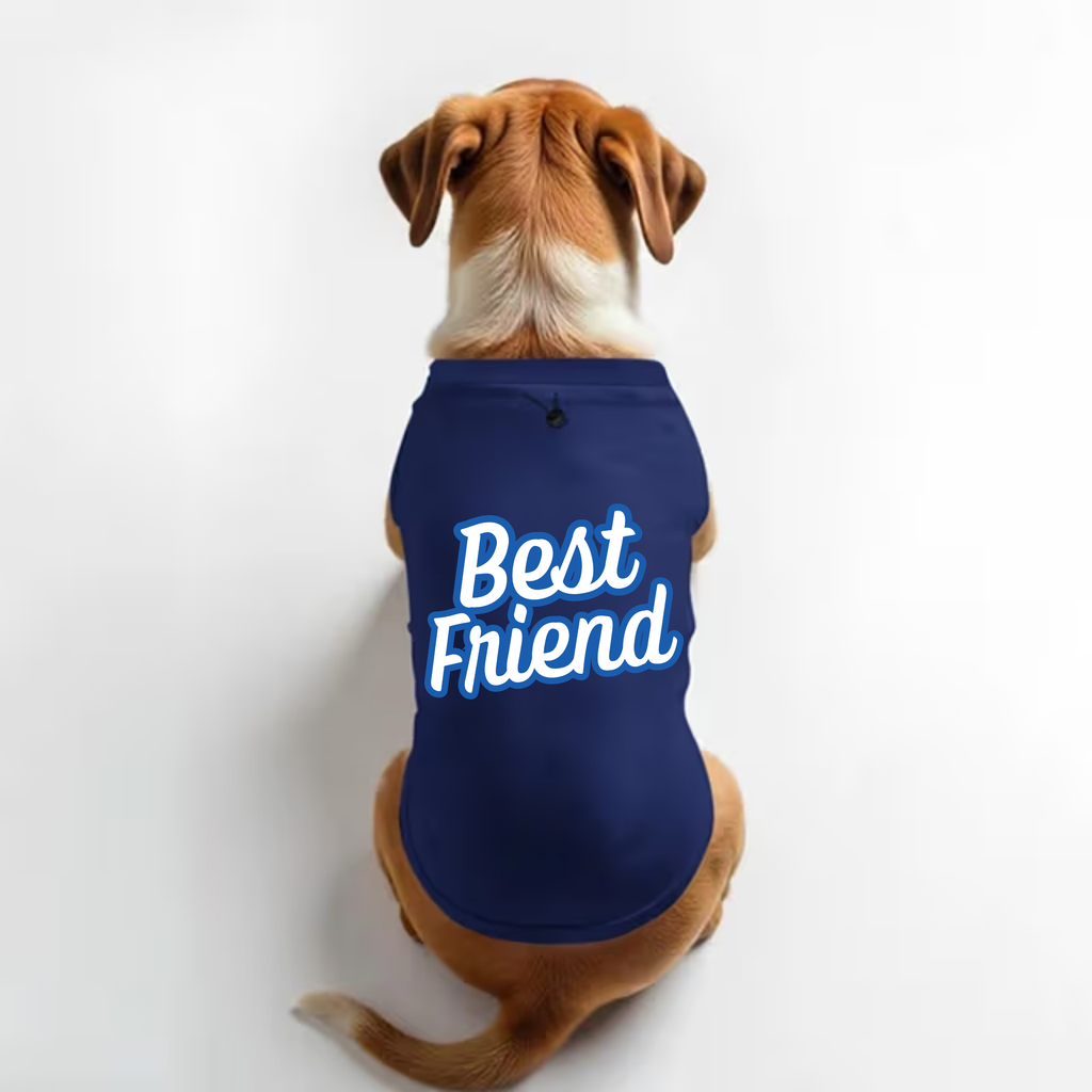Vritus Best Friend Tshirt- Blue