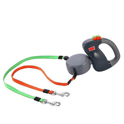 Dual Retractable Dog Leash