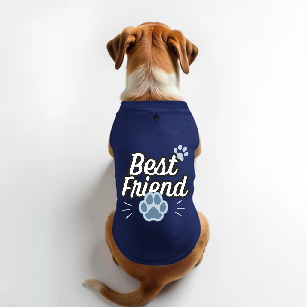 Vritus Best Friend Tshirt- Blue