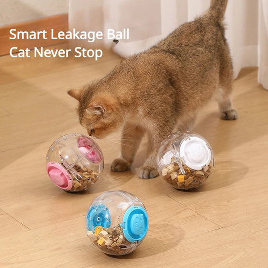 Interactive Slow Feeder Treat Ball for pets