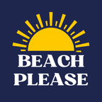 Vritus Beach Please Tshirt- Blue