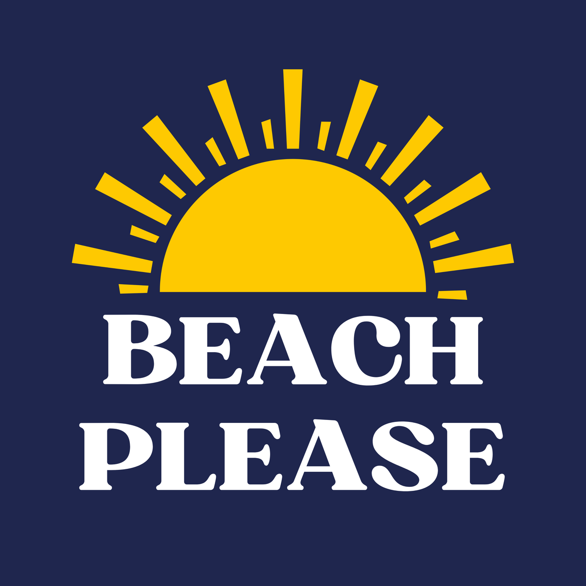 Vritus Beach Please Tshirt- Blue