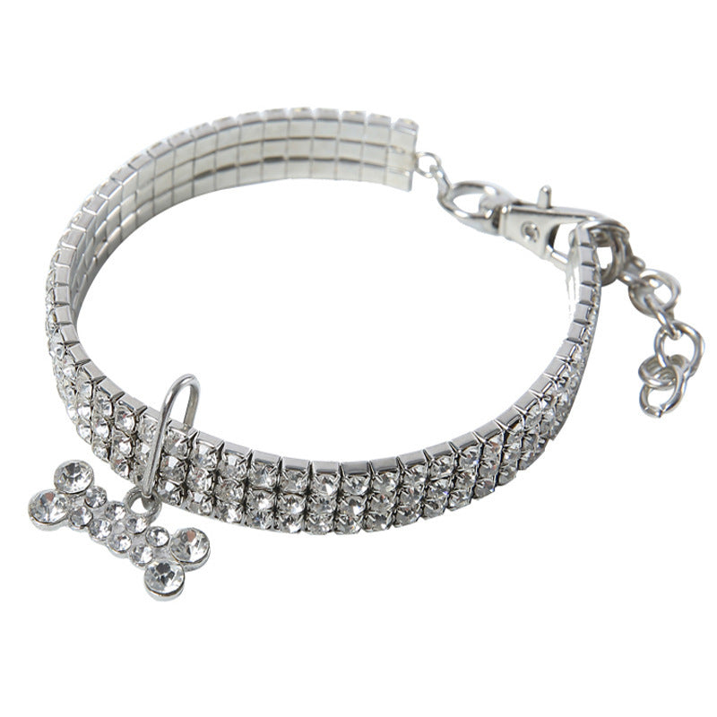 GlamBone™ Crystal Pet Collar
