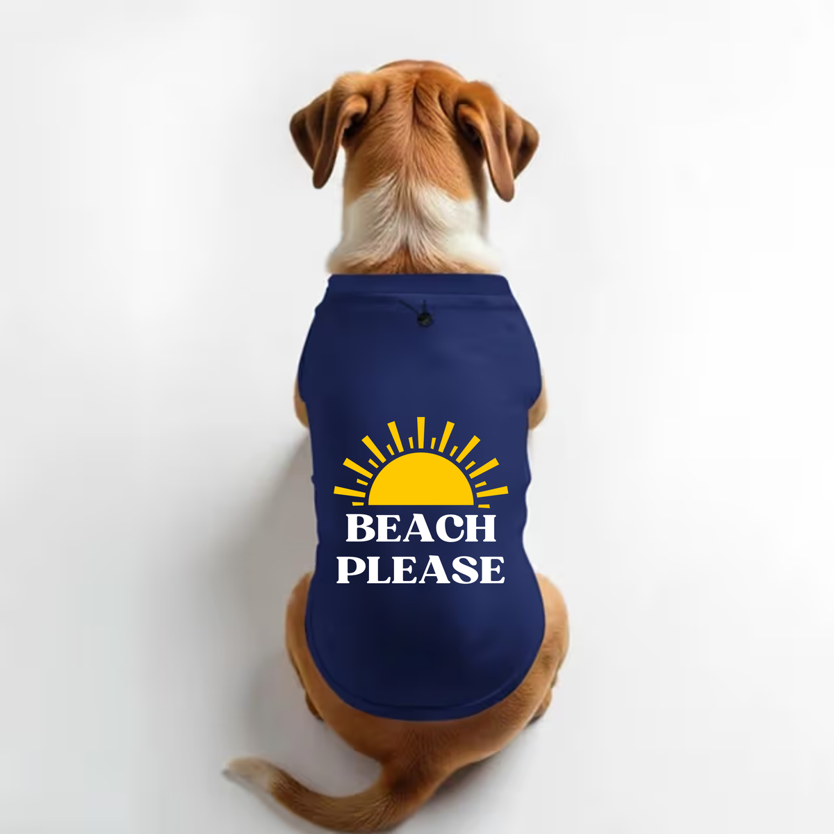 Vritus Beach Please Tshirt- Blue