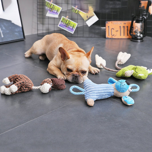 Plush Squeaky Dog Toys