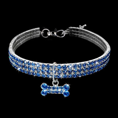 GlamBone™ Crystal Pet Collar