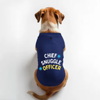 Vritus Chief Snuggle Officer Tshirt- Blue