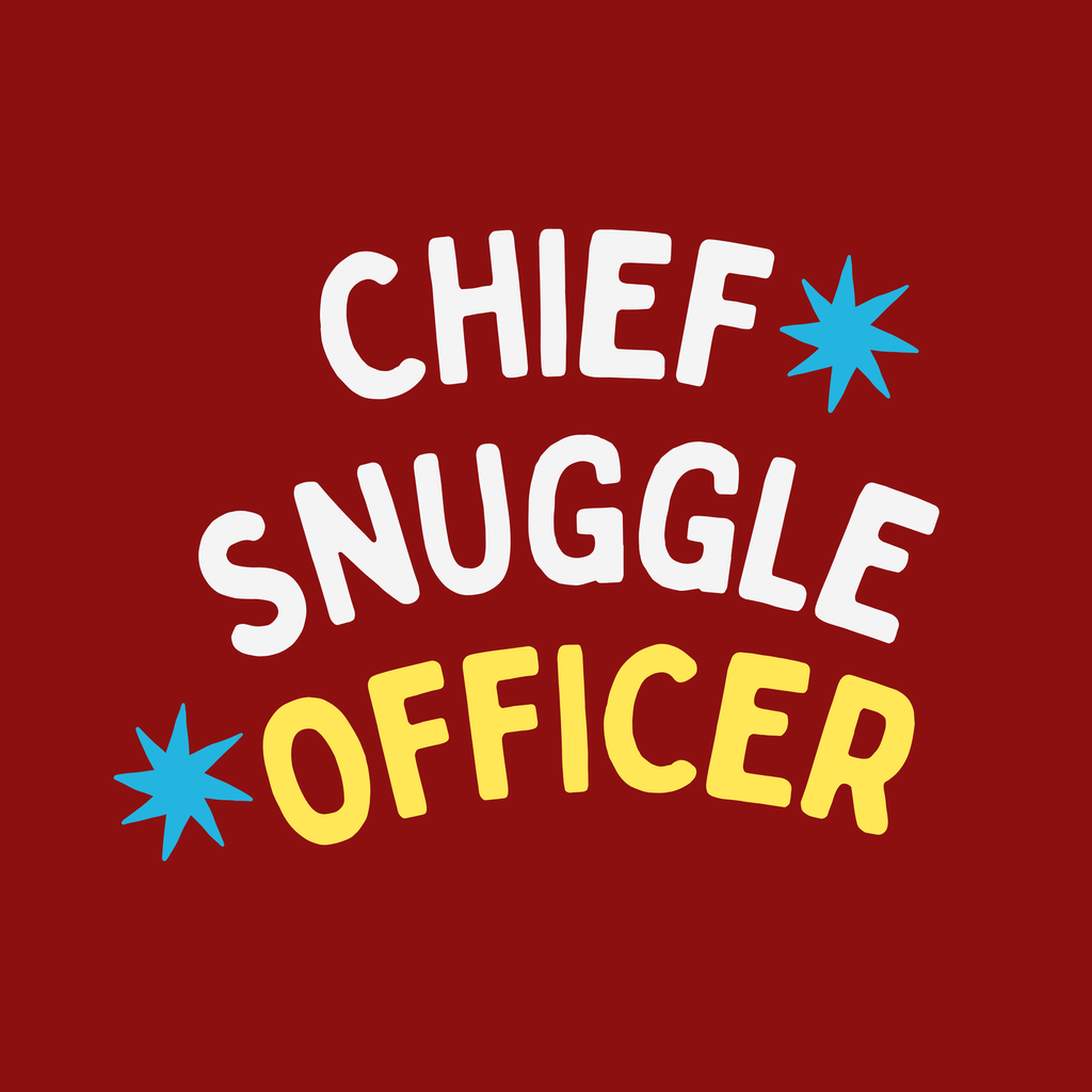 Vritus Chief Snuggle Officer Tshirt- Red