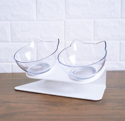 Tilted Cat Ear Bowls with Base